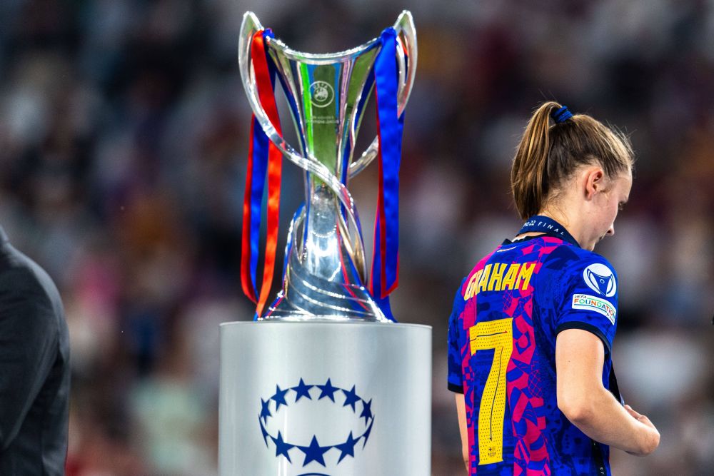 Lyon a trezit-o pe Barcelona din 'visul european'! Victorie clară în finala UEFA Women's Champions League! Franțuzoaicele câștigă pentru a opta oară trofeul _8