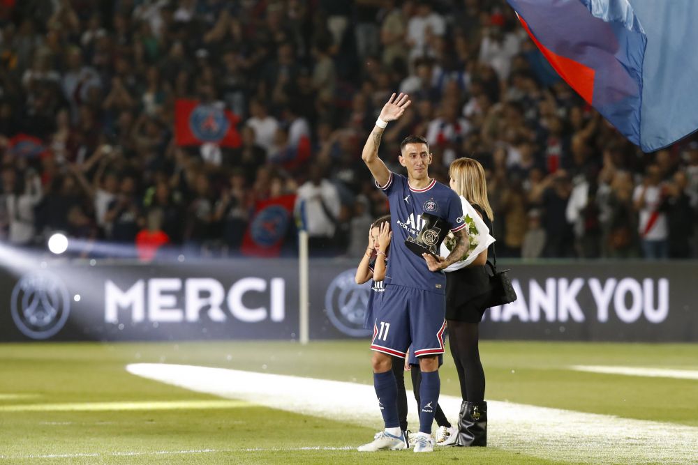Momente emoționante pe Parc des Princes! Di Maria a marcat la ultimul său meci în tricoul lui PSG și a izbucnit în plâns! Stadionul i-a cântat numele _20