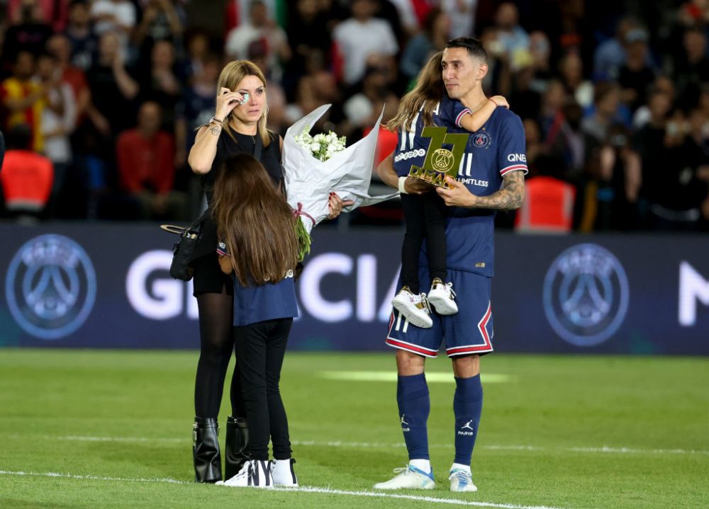 Momente emoționante pe Parc des Princes! Di Maria a marcat la ultimul său meci în tricoul lui PSG și a izbucnit în plâns! Stadionul i-a cântat numele _5