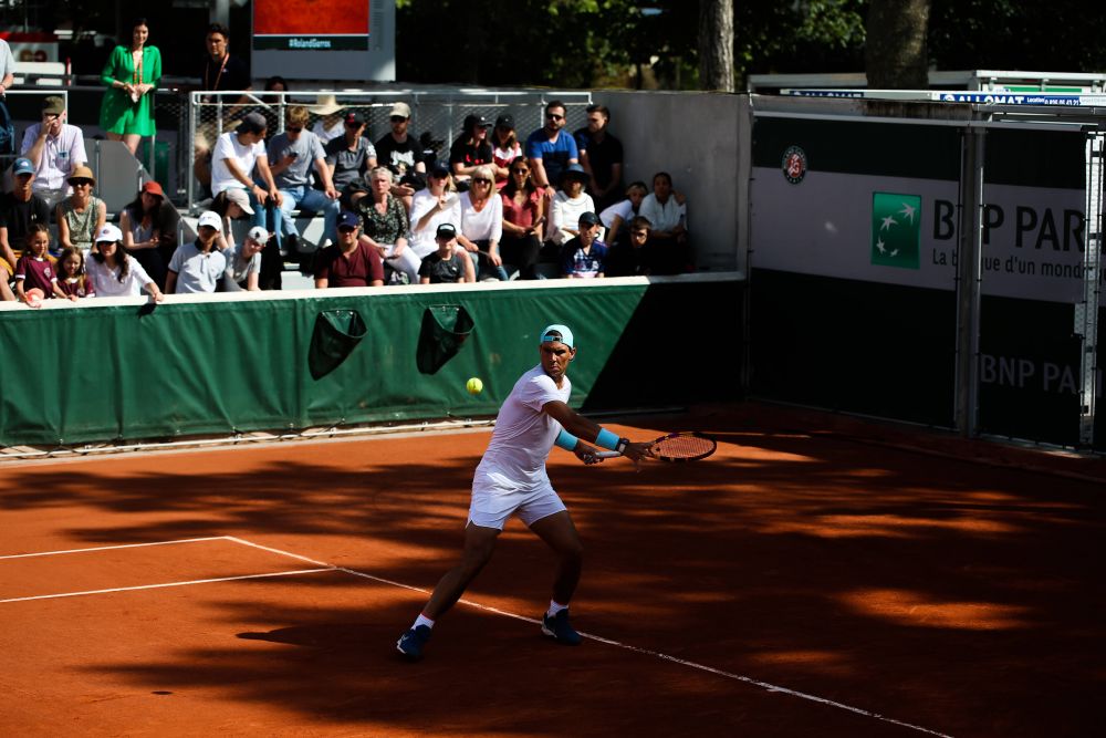 Un antrenament făcut de Rafael Nadal la Roland Garros a strâns 10 mii de spectatori în tribune: doar FCSB adună acest număr de spectatori în Liga 1_5
