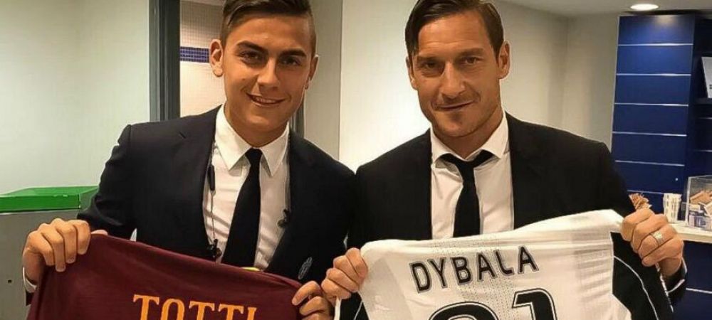 Francesco Totti AS Roma Juventus Torino Paulo Dybala
