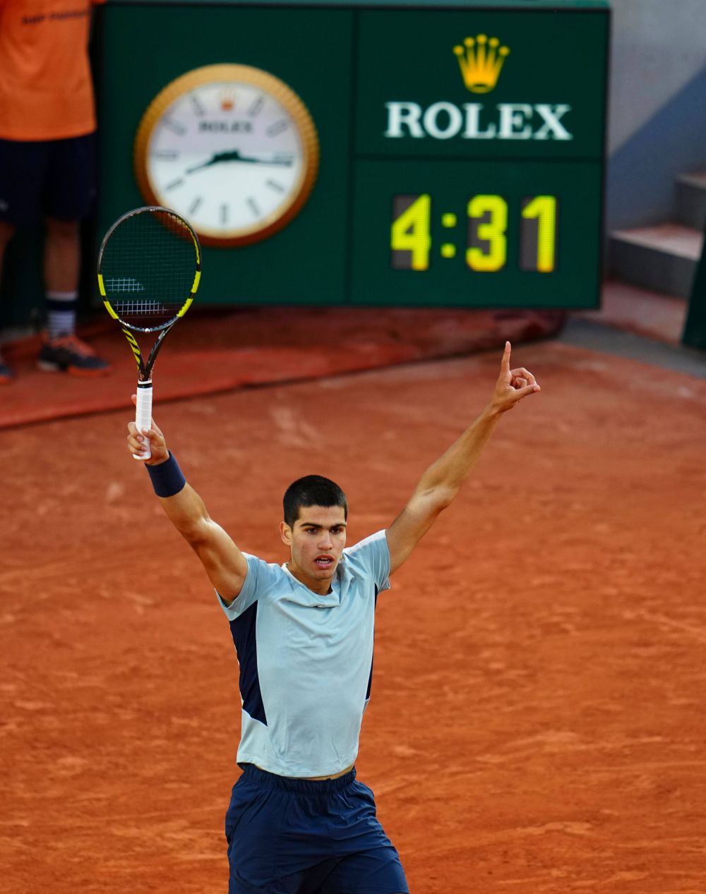 Carlos Alcaraz amintește de Rafael Nadal din 2005: „mașinăria de tenis” a câștigat un punct imposibil la Roland Garros_8