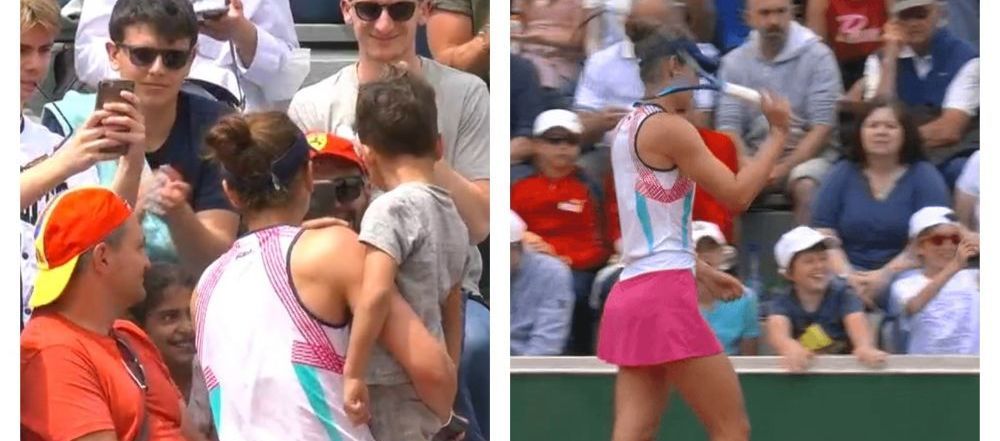 Irina Begu a făcut 'victime' la Roland Garros! A lovit cu racheta un copil, după o ieșire nervoasă: adversara a cerut să fie descalificată_25