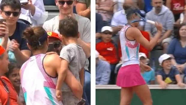 
	Irina Begu a făcut &#39;victime&#39; la Roland Garros! A lovit cu racheta un copil, după o ieșire nervoasă: adversara a cerut să fie descalificată
