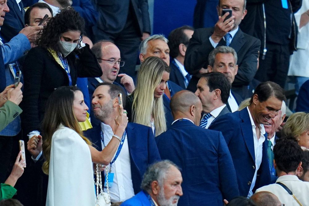Suporteri de lux pentru Real Madrid! Rafael Nadal s-a "încălzit" pe Stade de France înaintea optimilor de la Roland Garros_4