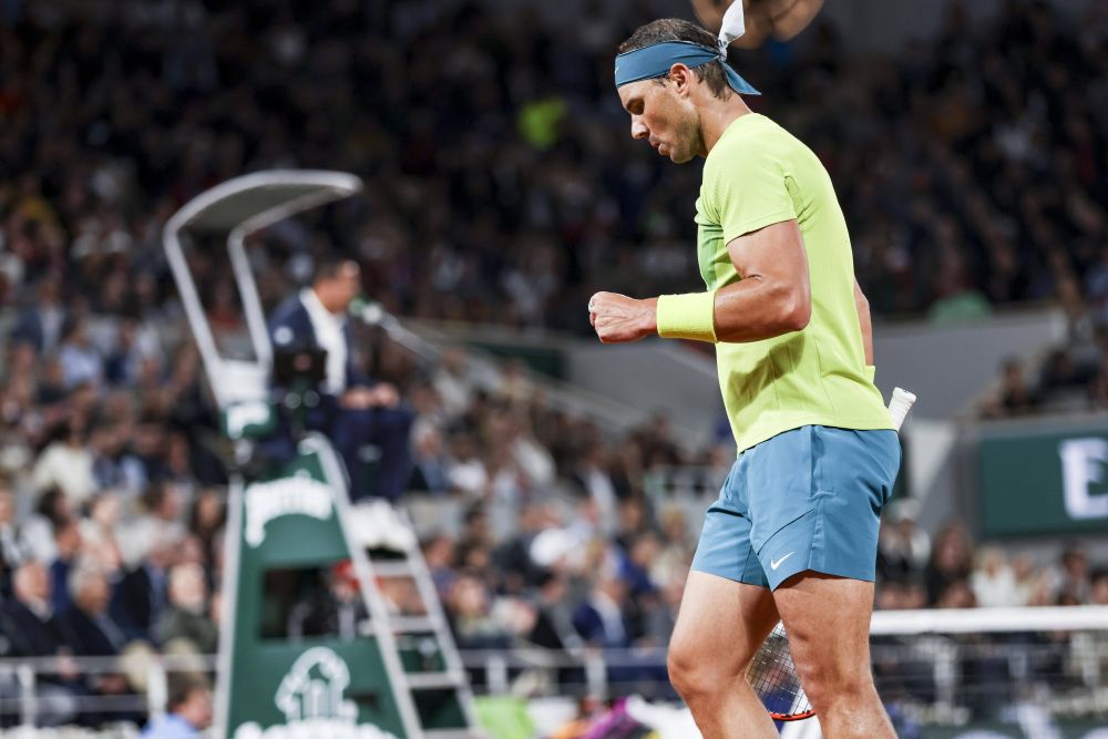 Rafael Nadal - Novak Djokovic 6-2, 4-6, 6-2, 7-6. „Regele Zgurii” se califică în semifinalele Roland Garros, după o luptă de 4 ore și 12 minute_5