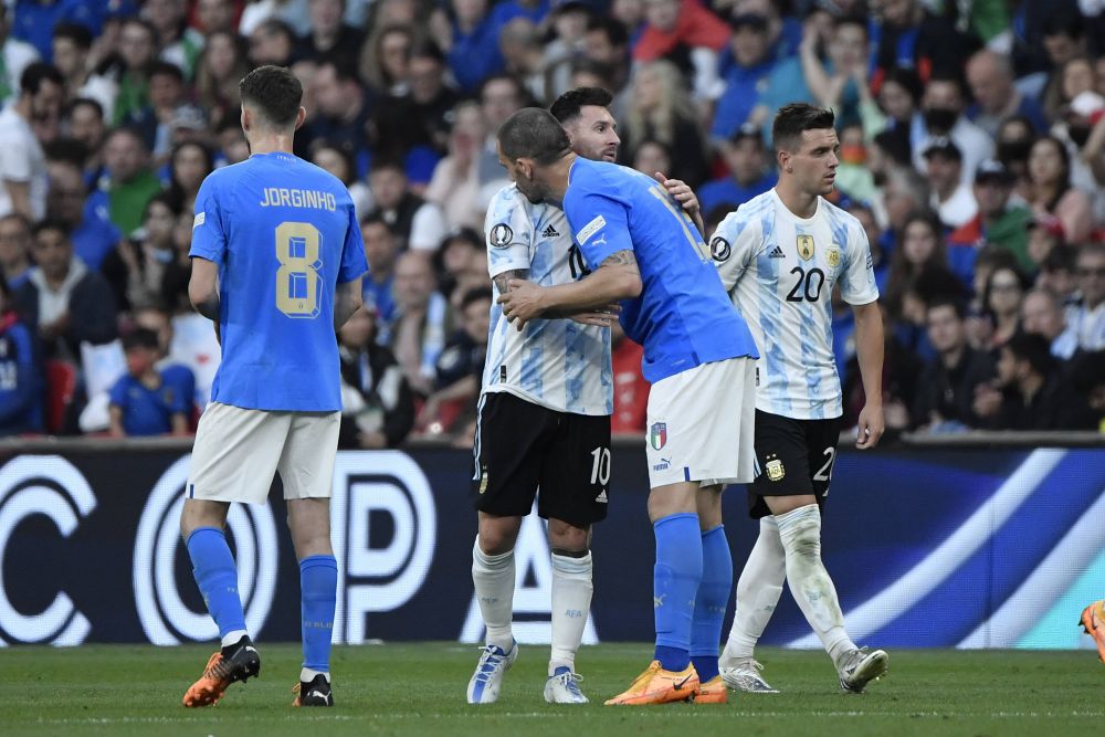 Finalissima | Italia - Argentina 0-3. Messi, două ”assist-uri” pe Wembley! Lautaro, Di Maria și Dybala au răpus ”Squadra Azzurra”_15