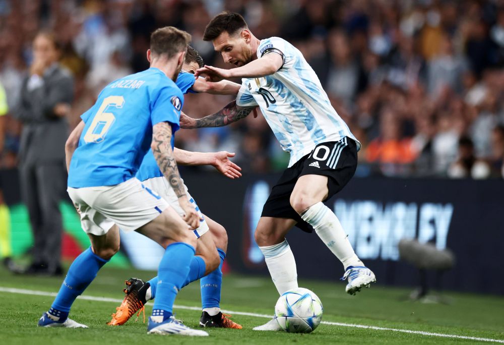 Finalissima | Italia - Argentina 0-3. Messi, două ”assist-uri” pe Wembley! Lautaro, Di Maria și Dybala au răpus ”Squadra Azzurra”_17