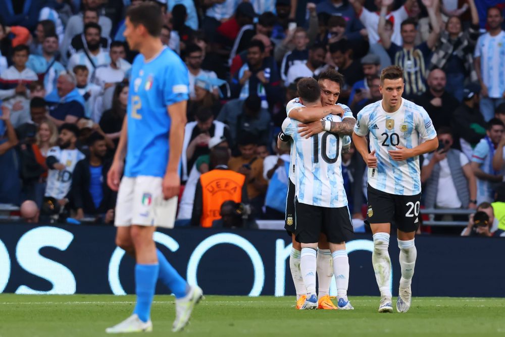 Finalissima | Italia - Argentina 0-3. Messi, două ”assist-uri” pe Wembley! Lautaro, Di Maria și Dybala au răpus ”Squadra Azzurra”_6