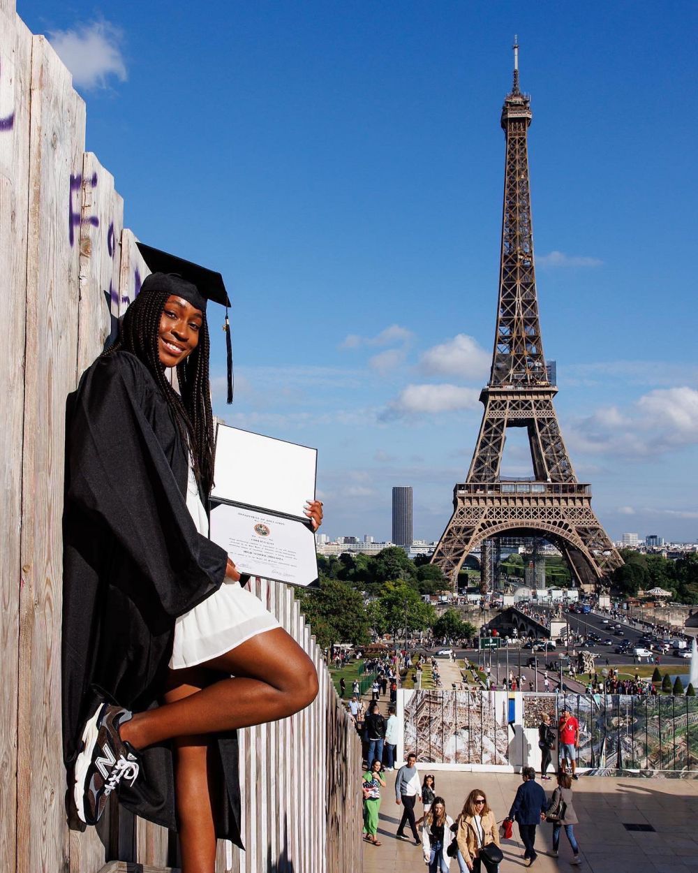 Finalista Roland Garros, Cori Gauff a absolvit liceul săptămâna trecută: cum le-a cerut părinților să nu o facă de râs la Paris_29