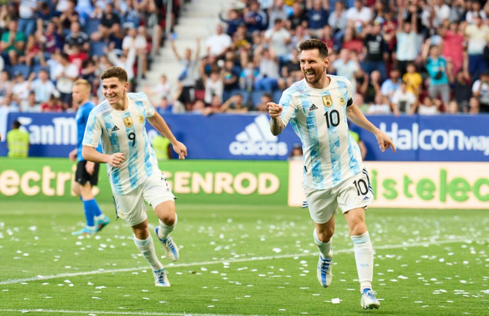 Hi5, Messi! Pregătirea pentru Mondial merge perfect pentru Argentina: starul lui PSG a marcat cinci goluri într-un meci_2