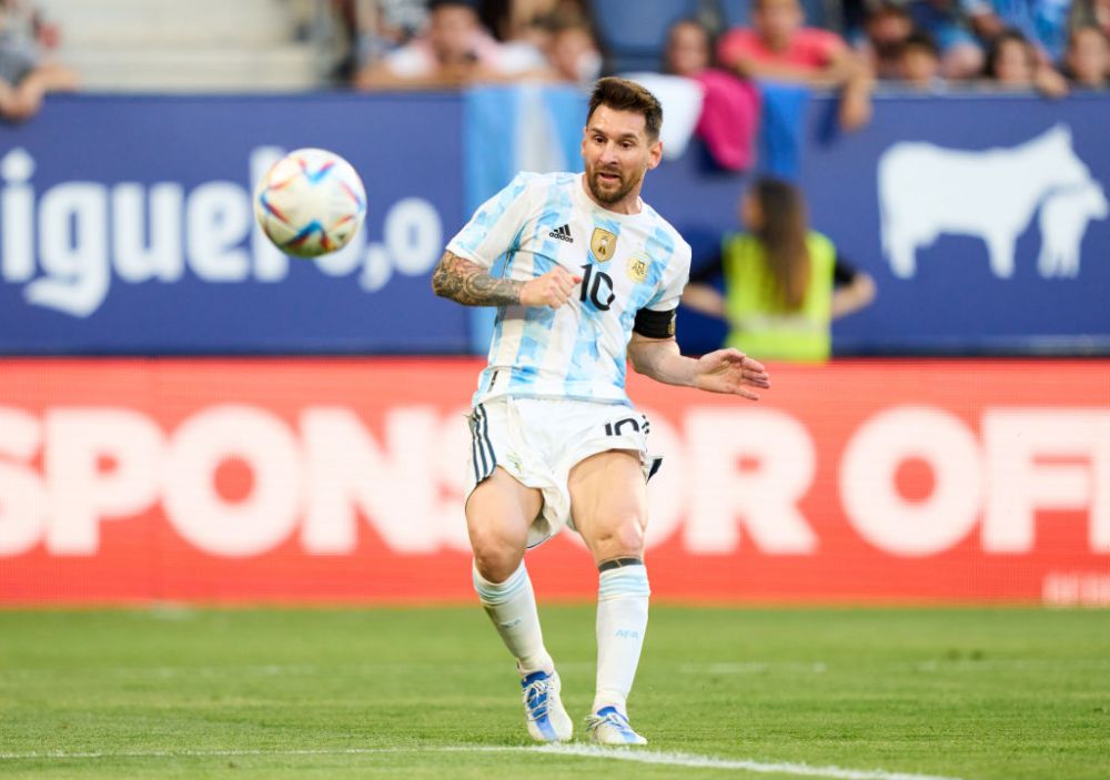 Hi5, Messi! Pregătirea pentru Mondial merge perfect pentru Argentina: starul lui PSG a marcat cinci goluri într-un meci_3