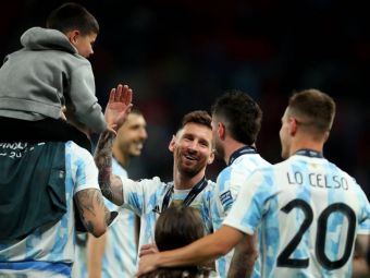 &bdquo;E ca Rafa Nadal!&rdquo; Selecționerul Argentinei, la picioarele lui Messi după cele cinci goluri înscrise cu Estonia