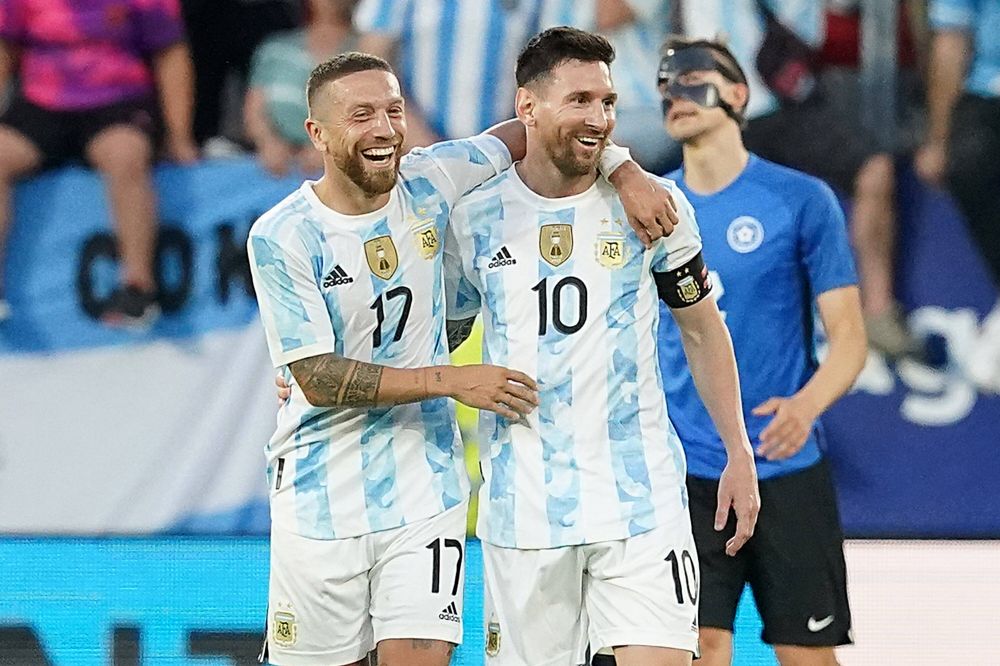 „E ca Rafa Nadal!” Selecționerul Argentinei, la picioarele lui Messi după cele cinci goluri înscrise cu Estonia_10