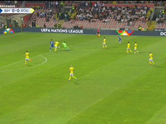 
	Neînțelegere între Chiricheș și Niță, în debutul partidei Bosnia - România! Cum puteau încasa &rdquo;tricolorii&rdquo; un gol

