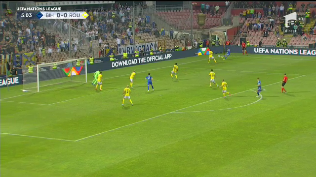 Neînțelegere între Chiricheș și Niță, în debutul partidei Bosnia - România! Cum puteau încasa ”tricolorii” un gol_7