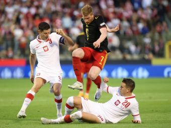 Liga Națiunilor: Polonia lui Lewandowski, distrusă de Belgia! Victorie pentru Olanda în meciul cu Țara Galilor | TOATE REZULTATELE&nbsp;