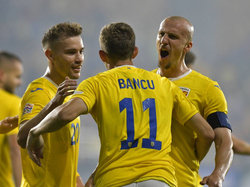 România - Finlanda 1-0. Au tremurat, dar au câștigat! Iordănescu obține prima victorie, la finele unui meci chinuitor. Bancu a reușit un gol de atacant clasic_13