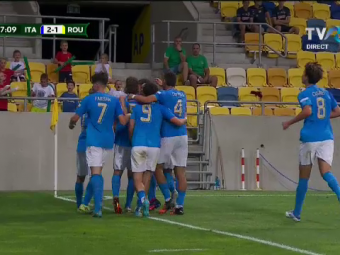 
	EURO U19: Italia U19 - România U19 2-1 | &rdquo;Tricolorii&rdquo; pierd primul meci de la turneul final
