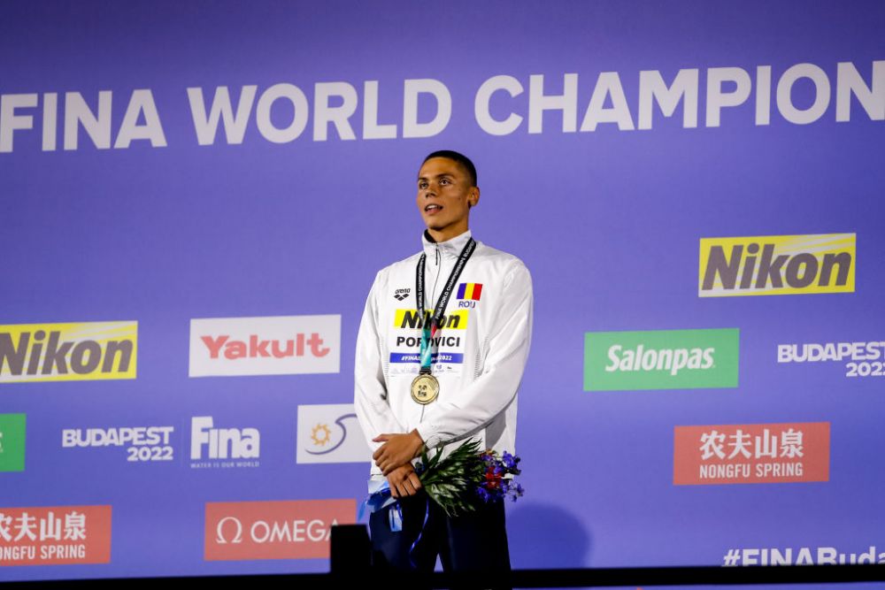 „Nu era loc de altă tactică!” Primul înotător român care a câștigat o medalie olimpică îl laudă pe David Popovici! Ce mai are de îmbunătățit campionul mondial _13