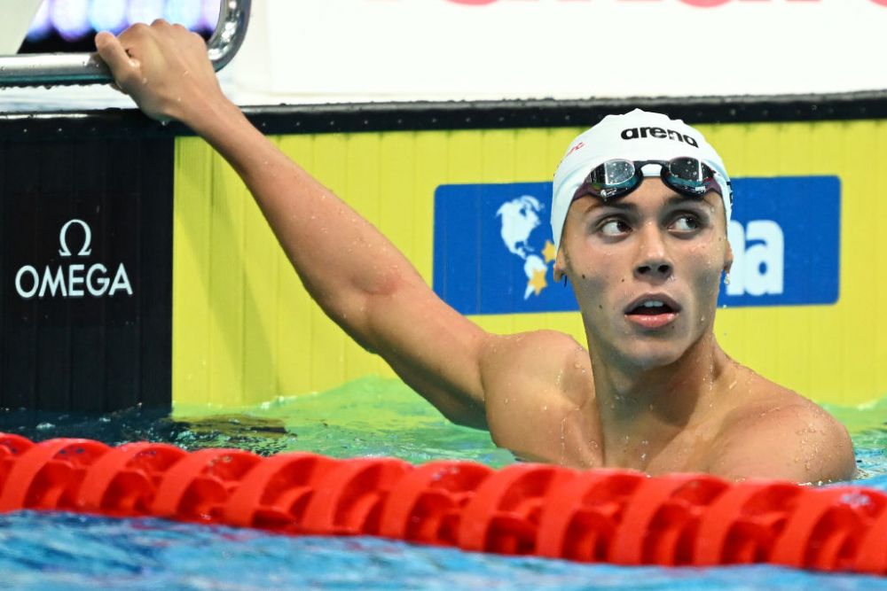 „Nu era loc de altă tactică!” Primul înotător român care a câștigat o medalie olimpică îl laudă pe David Popovici! Ce mai are de îmbunătățit campionul mondial _16