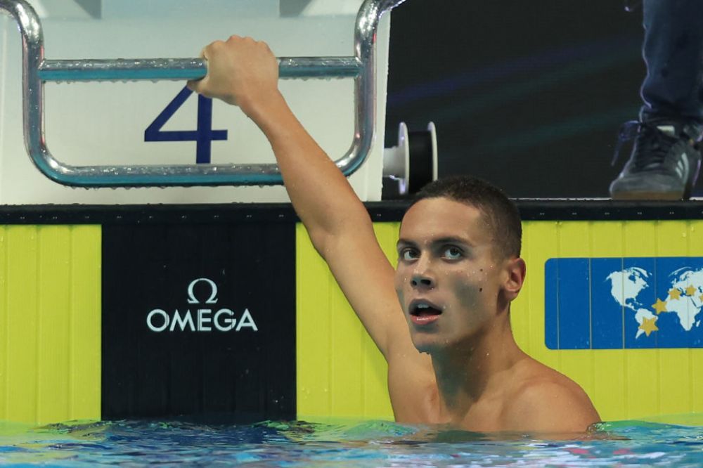 „Nu era loc de altă tactică!” Primul înotător român care a câștigat o medalie olimpică îl laudă pe David Popovici! Ce mai are de îmbunătățit campionul mondial _5