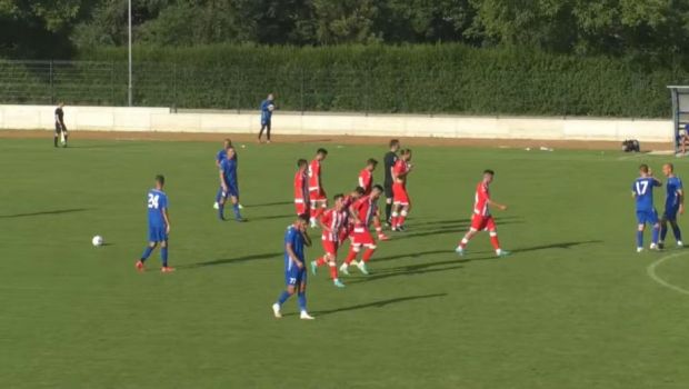 
	Fotbalistul disputat la un moment dat de România și Moldova a marcat în amicalul câștigat de UTA cu Plovdiv, scor 5-1
