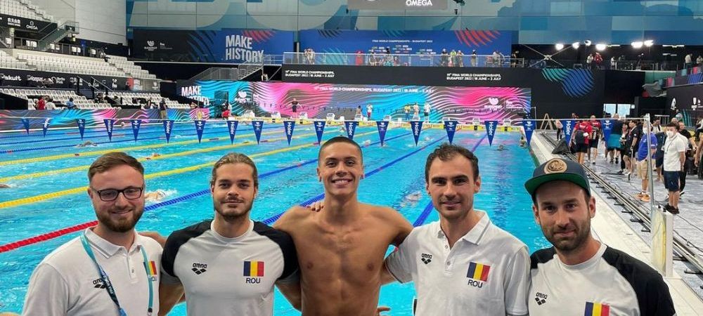 robert glinta Campionatele Mondiale de natatie de la Budapesta david popovici