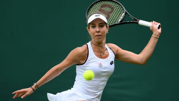 
	Mihaela Buzărnescu s-a calificat în turul secund la Wimbledon. România ajunge la 3/3 victorii în actuala ediție a turneului londonez
