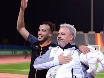 
	Show a la Șumudică în ultimul meci pentru Al-Shabab! Și-a pupat președintele în semn de rămas-bun&nbsp;

