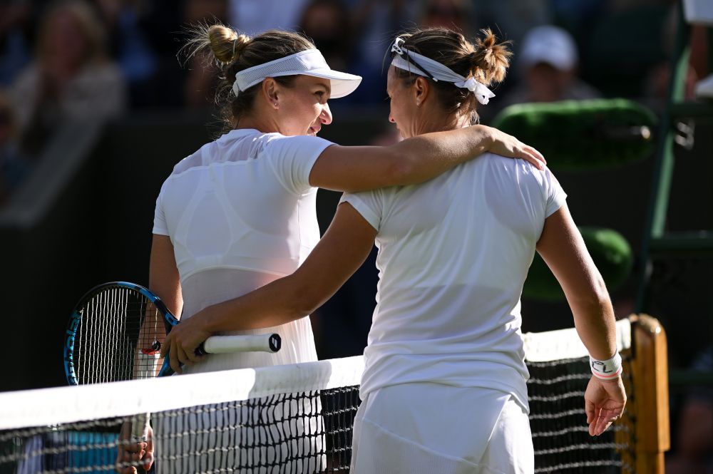 Simona Halep și Kirsten Flipkens, imaginea zilei la Wimbledon: „E un vis să mă retrag după un meci cu o campioană ca Simona”_2
