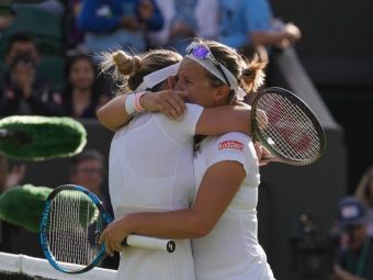 
	Simona Halep și Kirsten Flipkens, imaginea zilei la Wimbledon: &bdquo;E un vis să mă retrag după un meci cu o campioană ca Simona&rdquo;
