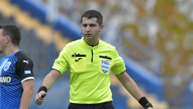 Brigada de arbitri care conduce ”U” Cluj - FC Hermannstadt