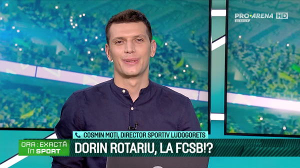 Dorit de FCSB, oficialii de la Ludogorets au reacționat. Ce se va întâmpla cu Dorin Rotariu din sezonul viitor 