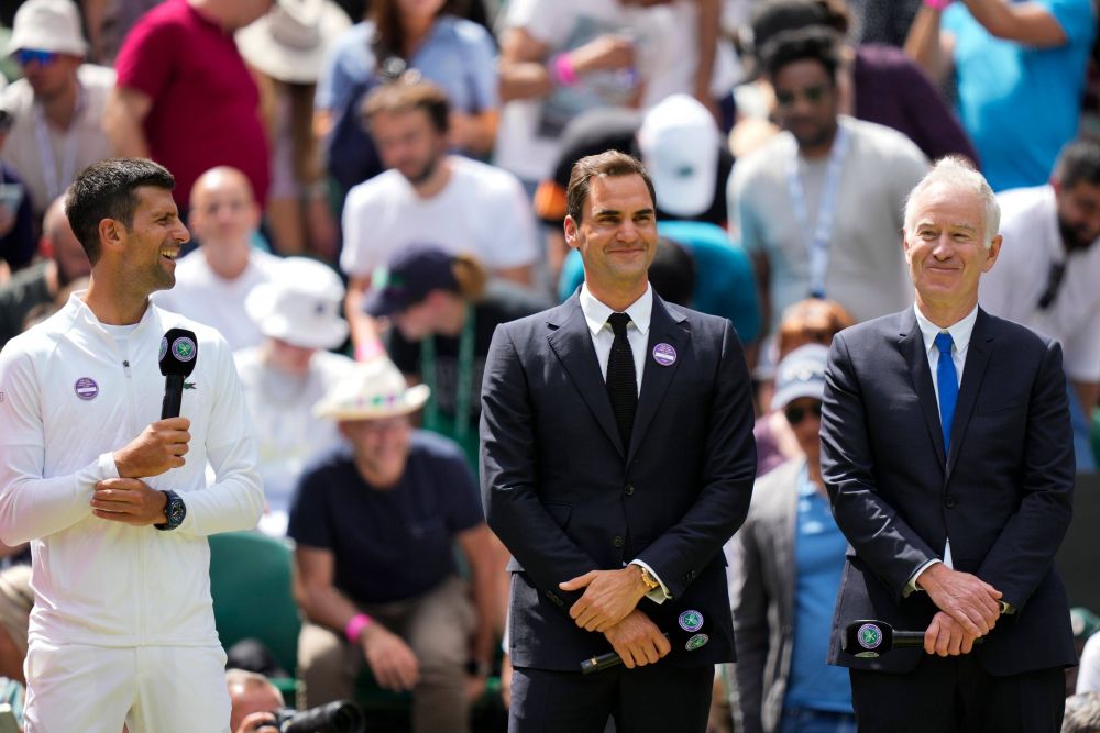 "God save the King"! Roger Federer, aclamat pe arena centrală de la Wimbledon: "Sper să mai joc o dată aici"_9