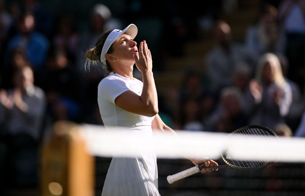 Simona Halep - Amanda Anisimova 6-2, 6-4. Victorie istorică: Halep, pentru a treia oară în semifinale la Wimbledon! _13