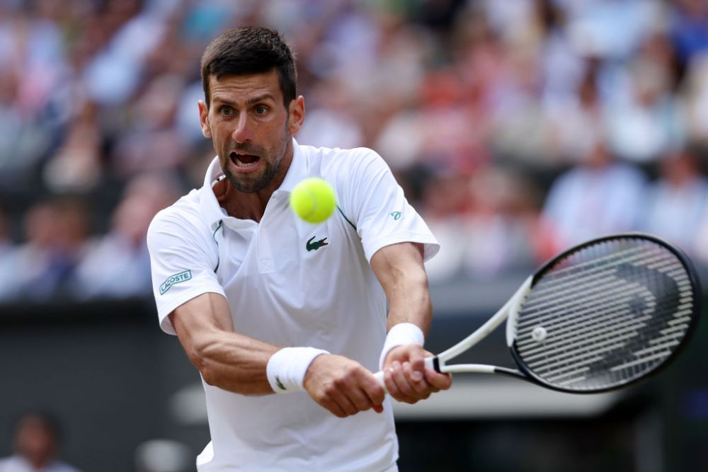 Faza anului la Wimbledon: Novak Djokovic „a zburat” pe teren! Celebrarea punctului câștigat, marcă înregistrată 'Nole'_13