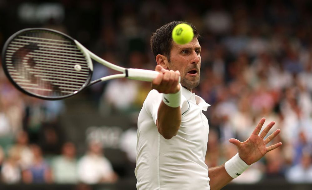 Faza anului la Wimbledon: Novak Djokovic „a zburat” pe teren! Celebrarea punctului câștigat, marcă înregistrată 'Nole'_5