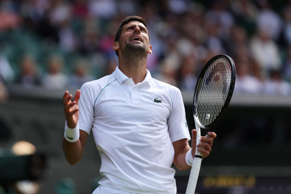 Faza anului la Wimbledon: Novak Djokovic „a zburat” pe teren! Celebrarea punctului câștigat, marcă înregistrată 'Nole'_7