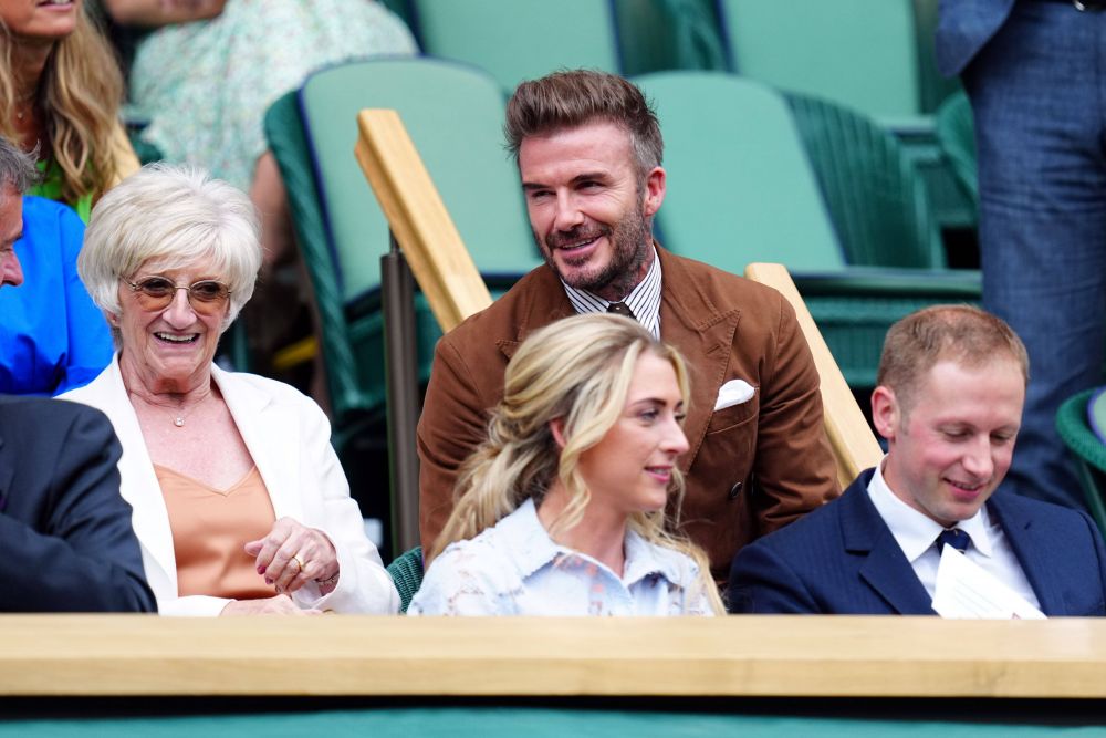 David Beckham, suporter de lux pe terenul central de la Wimbledon. Ce vedete au fost prezente la victoria răsunătoare a Simonei Halep_13