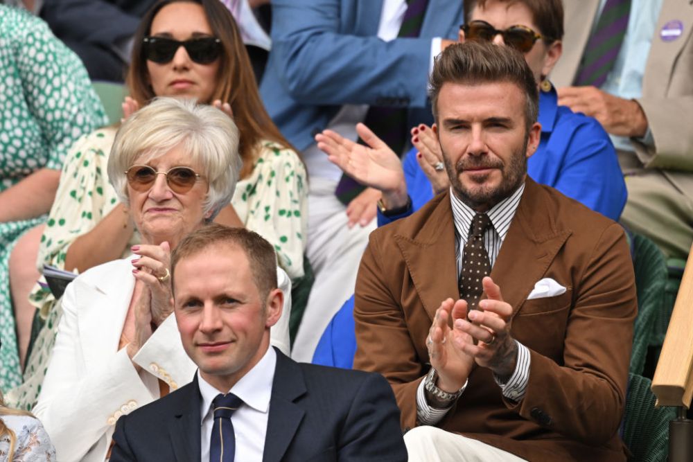 David Beckham, suporter de lux pe terenul central de la Wimbledon. Ce vedete au fost prezente la victoria răsunătoare a Simonei Halep_4