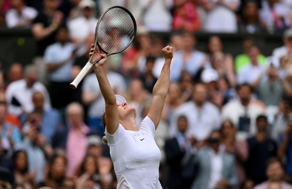 Simona Halep - Elena Rybakina 3-6, 3-6. Halep, eliminată în semifinala turneului de la Wimbledon. Rybakina - Jabeur, finala _11