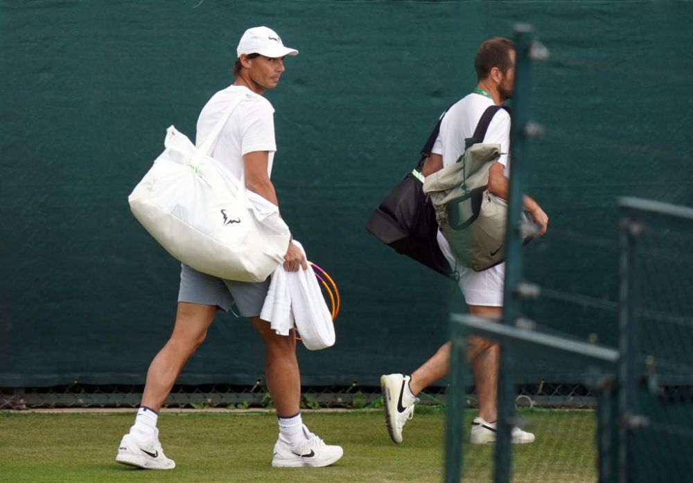 Nadal, gata să dea totul pentru finala de la Wimbledon! S-a antrenat înaintea confruntării cu Kyrgios, deși are o ruptură de 7 mm_2