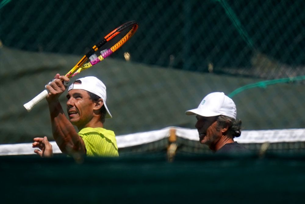 Nadal, gata să dea totul pentru finala de la Wimbledon! S-a antrenat înaintea confruntării cu Kyrgios, deși are o ruptură de 7 mm_5