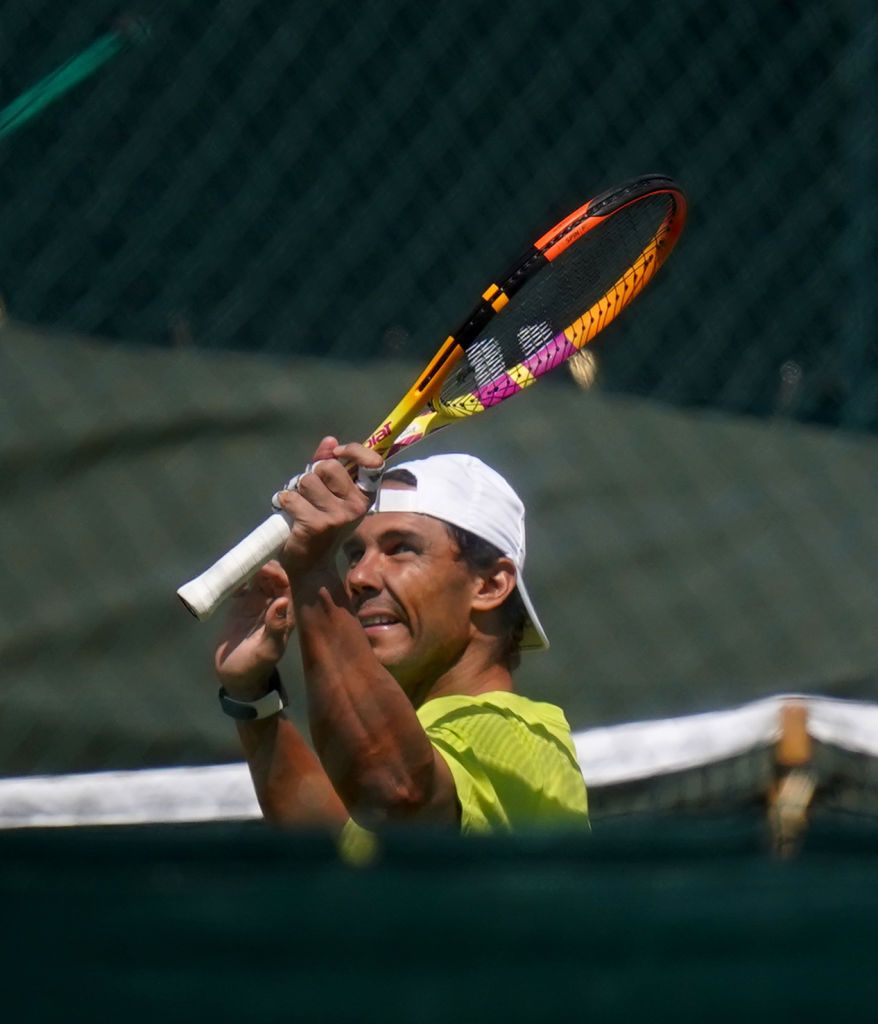 Nadal, gata să dea totul pentru finala de la Wimbledon! S-a antrenat înaintea confruntării cu Kyrgios, deși are o ruptură de 7 mm_6