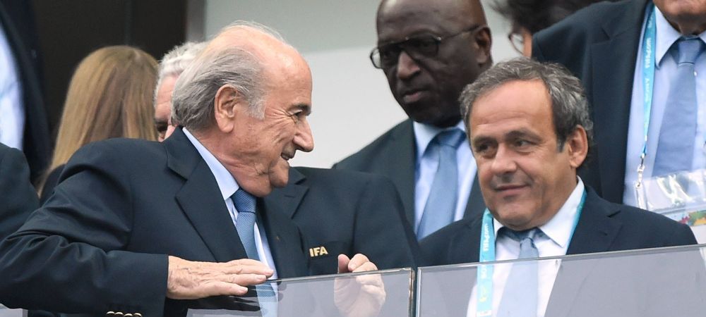 Sepp Blatter coruptie FIFA Michel Platini UEFA