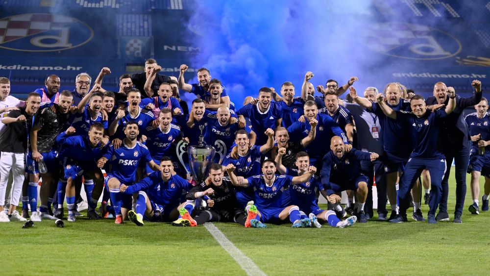 Trofeu uriaș! Imagini fabuloase de la Supercupa Croației, disputată între marile rivale Dinamo Zagreb și Hajduk Split_7