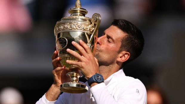 
	Finala Wimbledon 2022, Novak Djokovic - Nick Kyrgios 4-6, 6-3, 6-4, 7-6. Sârbul, campion la Wimbledon pentru a 4-a oară la rând!
