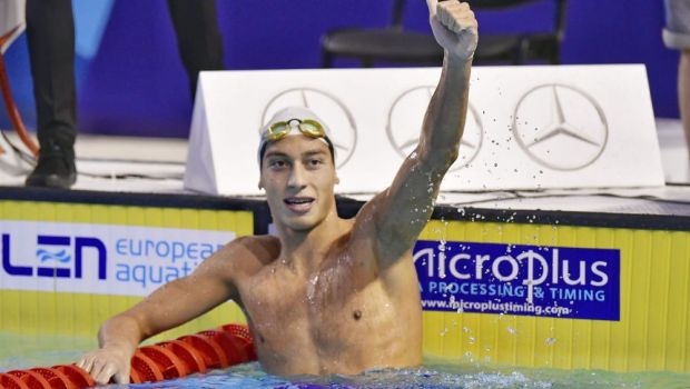 
	Ferea, atacă Vlad Stancu! Înotătorul a luat argint la 400 m liber după o cursă cu un finiș fantastic
