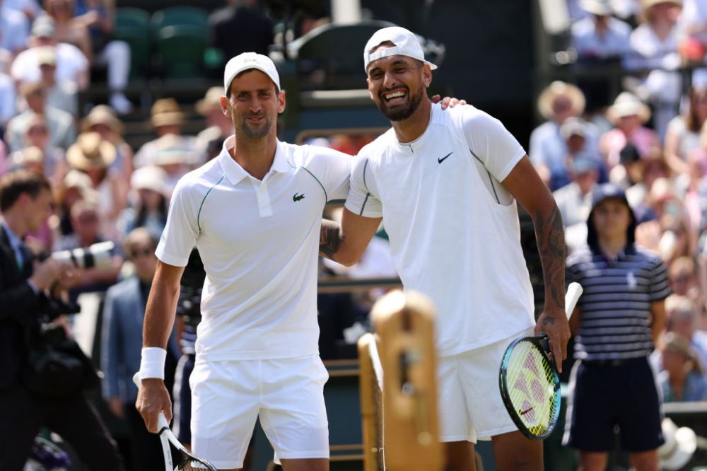 „Djokovic e un Dumnezeu al tenisului. Credeam că joc bine” Reacția savuroasă a învinsului Nick Kyrgios după finala Wimbledon 2022_1